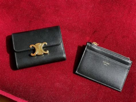 celine triompe wallet|Celine detachable wallet.